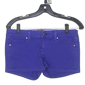 Paige CANYON SHORT Blue Denim Jean Shorts